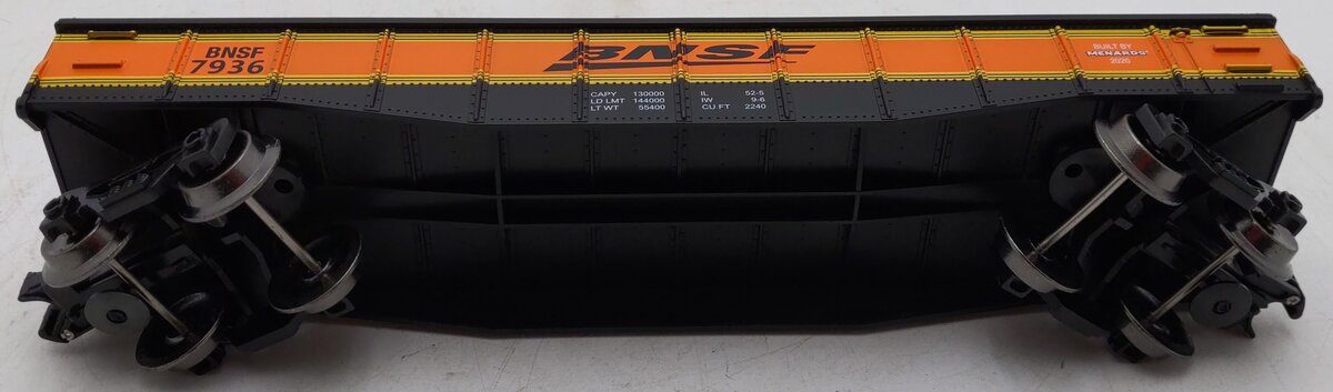 Menards 279-7026 O Gauge BNSF Gondola Car #7936 EX/Box