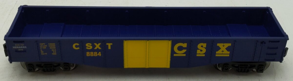Menards 279-5247 O Gauge CSX Gondola Car #8884 LN/Box