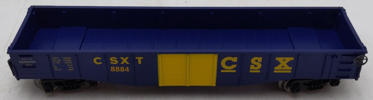 Menards 279-5247 O Gauge CSX Gondola Car #8884 LN/Box