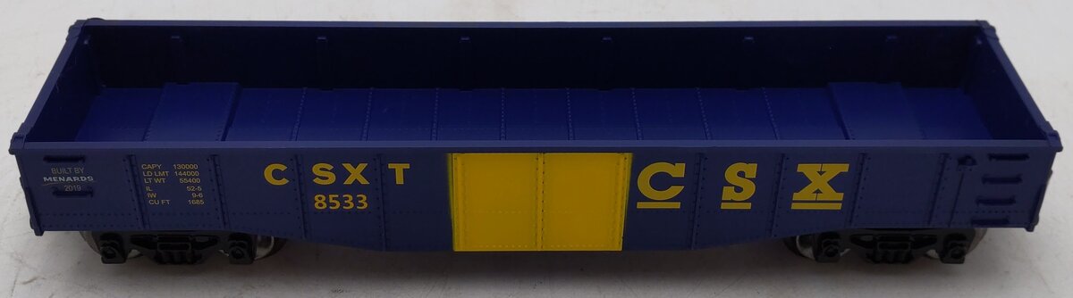 Menards 279-5247 O Gauge CSX Gondola Car #8533 LN/Box