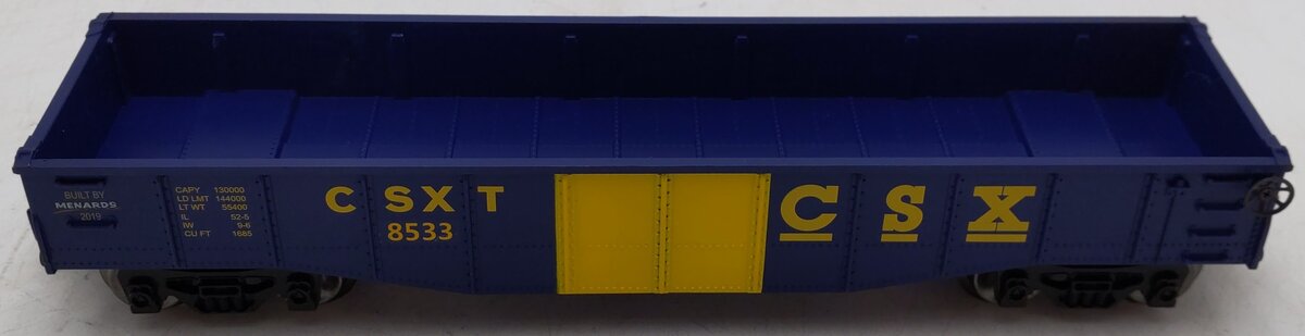 Menards 279-5247 O Gauge CSX Gondola Car #8533 LN/Box