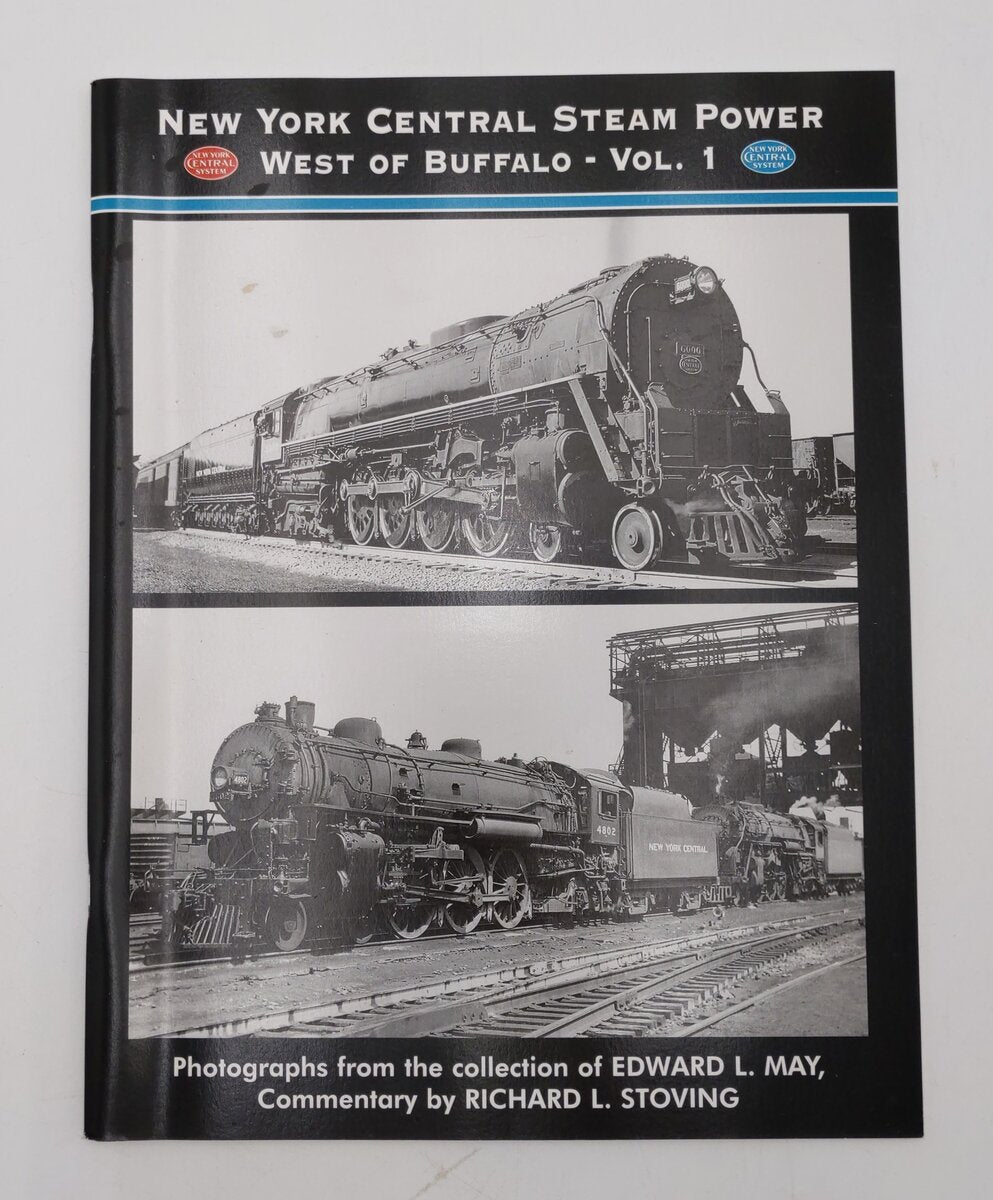 New York Central Steam Power West Of Buffalo Vol.1 Paperback Richard L Stoving VG