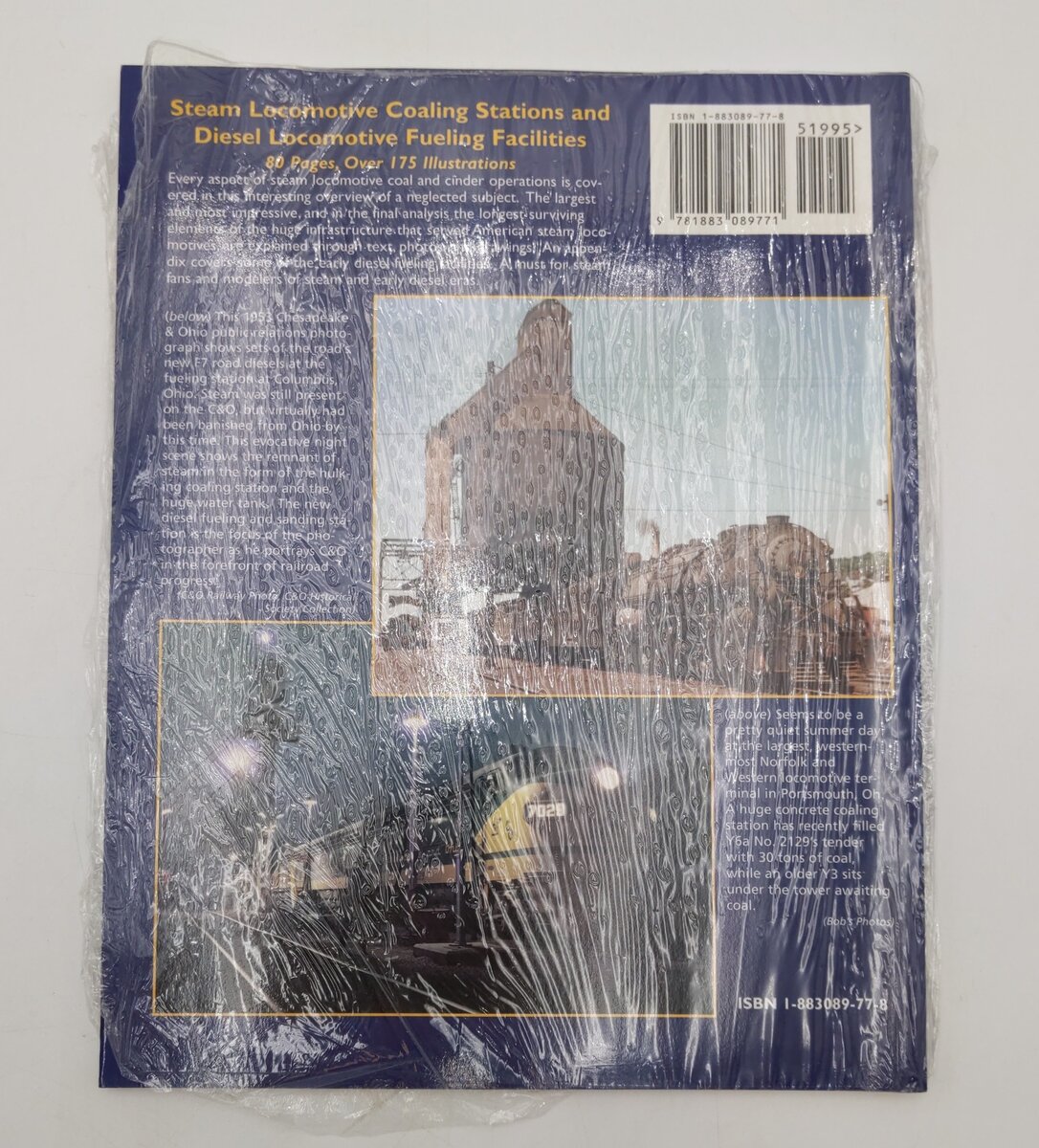 Steam Locomotive Coaling Stations & Diesel Locomotive Fueling Facilities Book LN