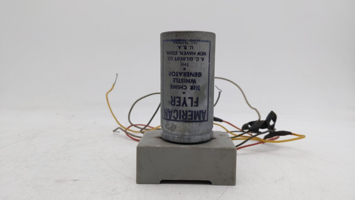 American Flyer XA-11666 Vintage S Air Chime Whistle Control W/ Grey Base #117 EX