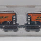 Menards 275-9351 O Gauge BNSF Ore Cars (2 Pack) #4522 and 4521 MT/Box