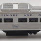 Lionel 2559 Vintage O Baltimore & Ohio RDC Non-Powered Passenger Car VG
