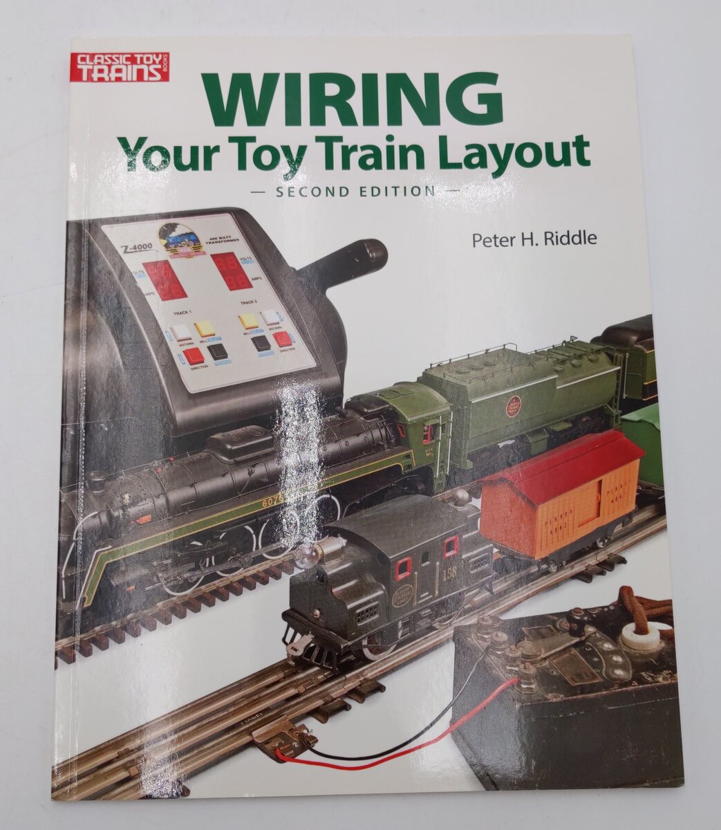 Wiring Your Toy Train Layout - 2nd Edition Paperback Book By Peter H. Riddle EX