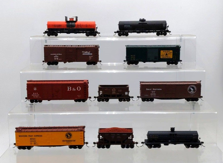 Accurail & Other HO Scale Assorted Freight Cars [10] EX