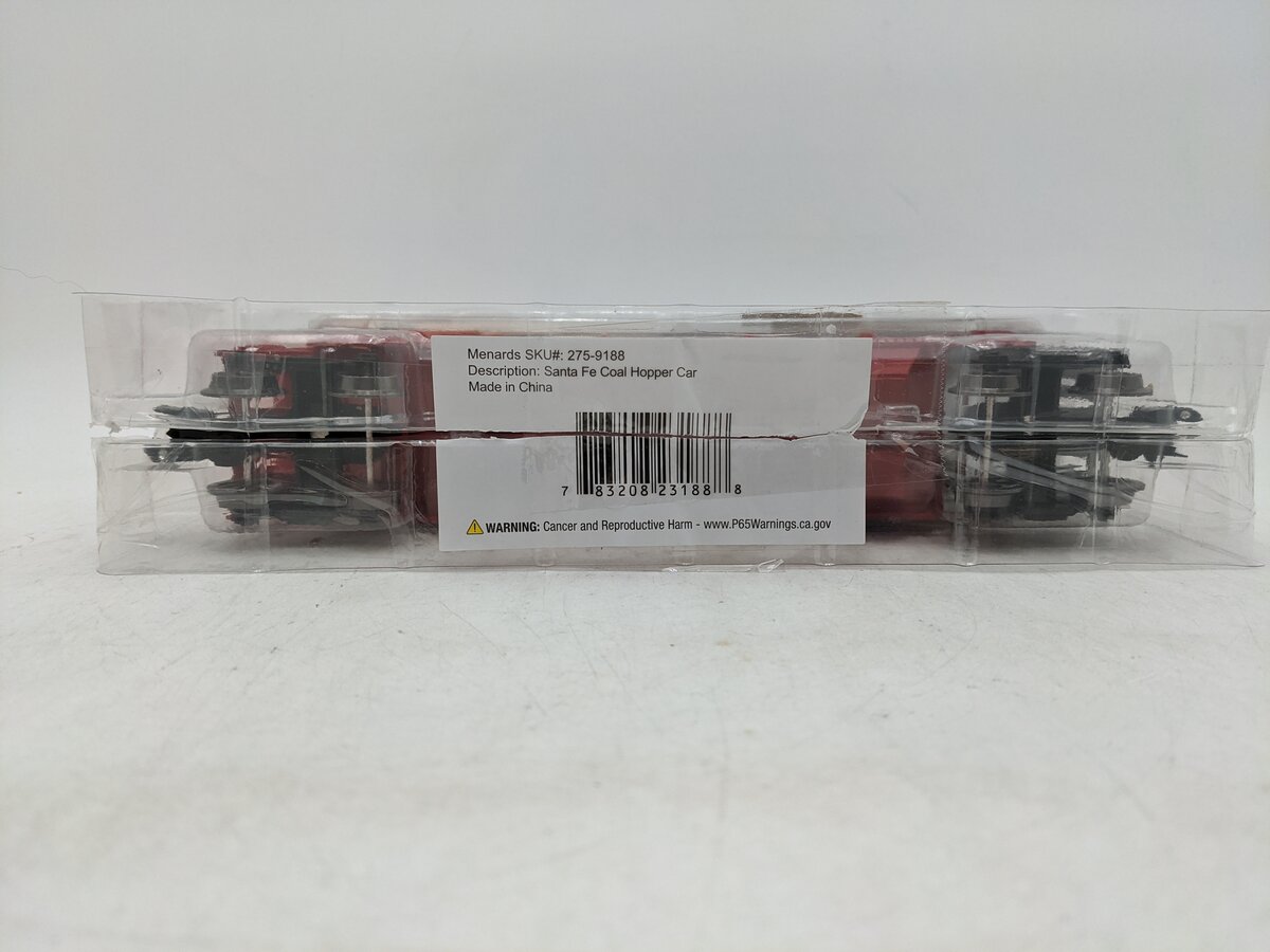 Menards 275-9188 O Gauge Santa Fe Coal Hopper #3583 NIB