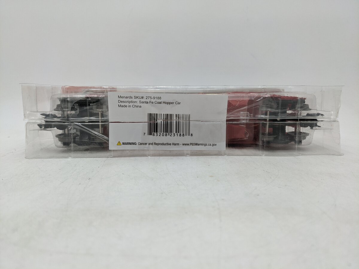 Menards 275-9188 O Gauge Santa Fe Coal Hopper #3624 NIB