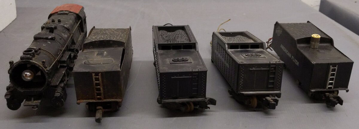 American Flyer 561 Vintage O Pennsylvania 4-6-2 Steam Locomotive W/Tenders [5] VG