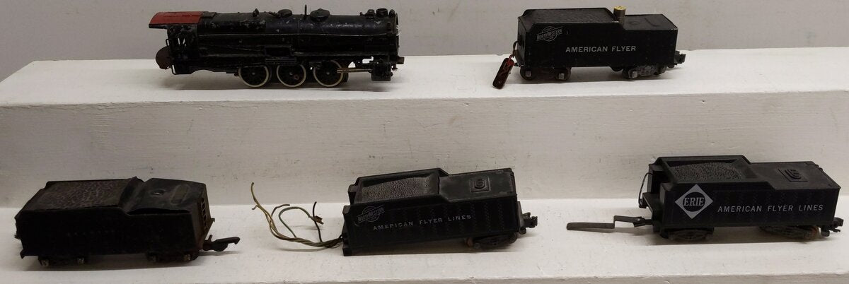 American Flyer 561 Vintage O Pennsylvania 4-6-2 Steam Locomotive W/Tenders [5] VG