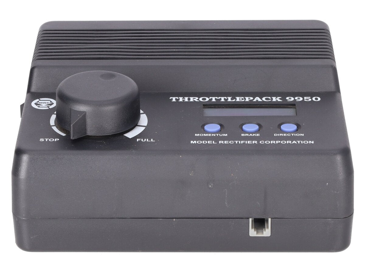 MRC 0001320  Throttlepack 9950 Train Controller with LCD Meters VG