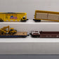 Menards & Lionel O Gauge Assorted Freight Cars [4] EX