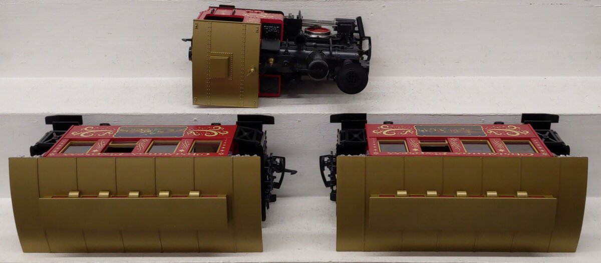 LGB 72308 Christmas Train G Scale Steam Freight Starter Set EX/Box