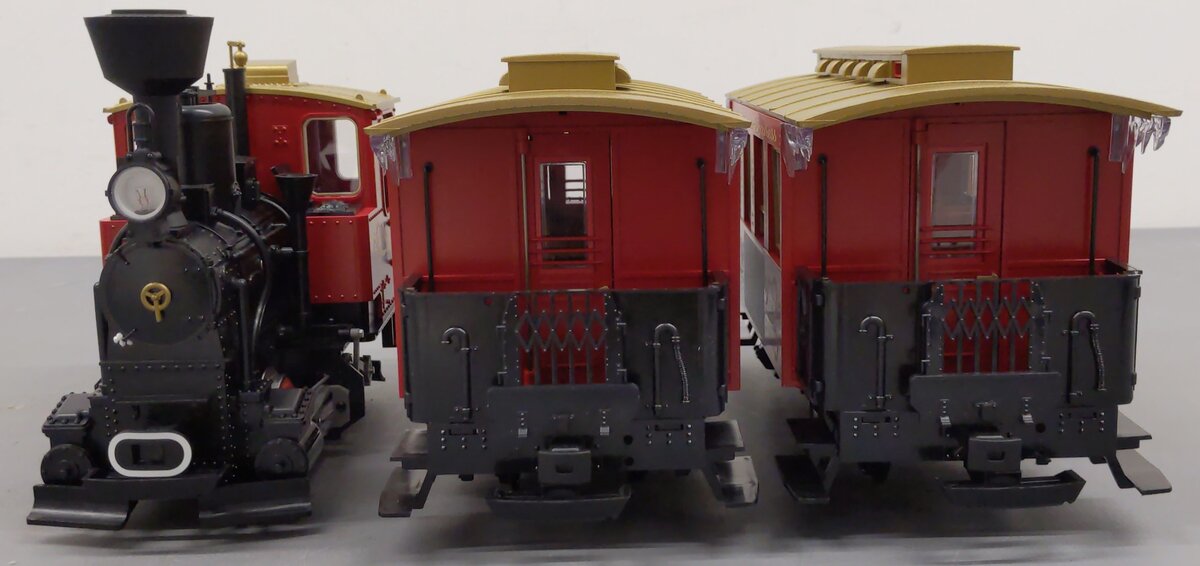 LGB 72308 Christmas Train G Scale Steam Freight Starter Set EX/Box