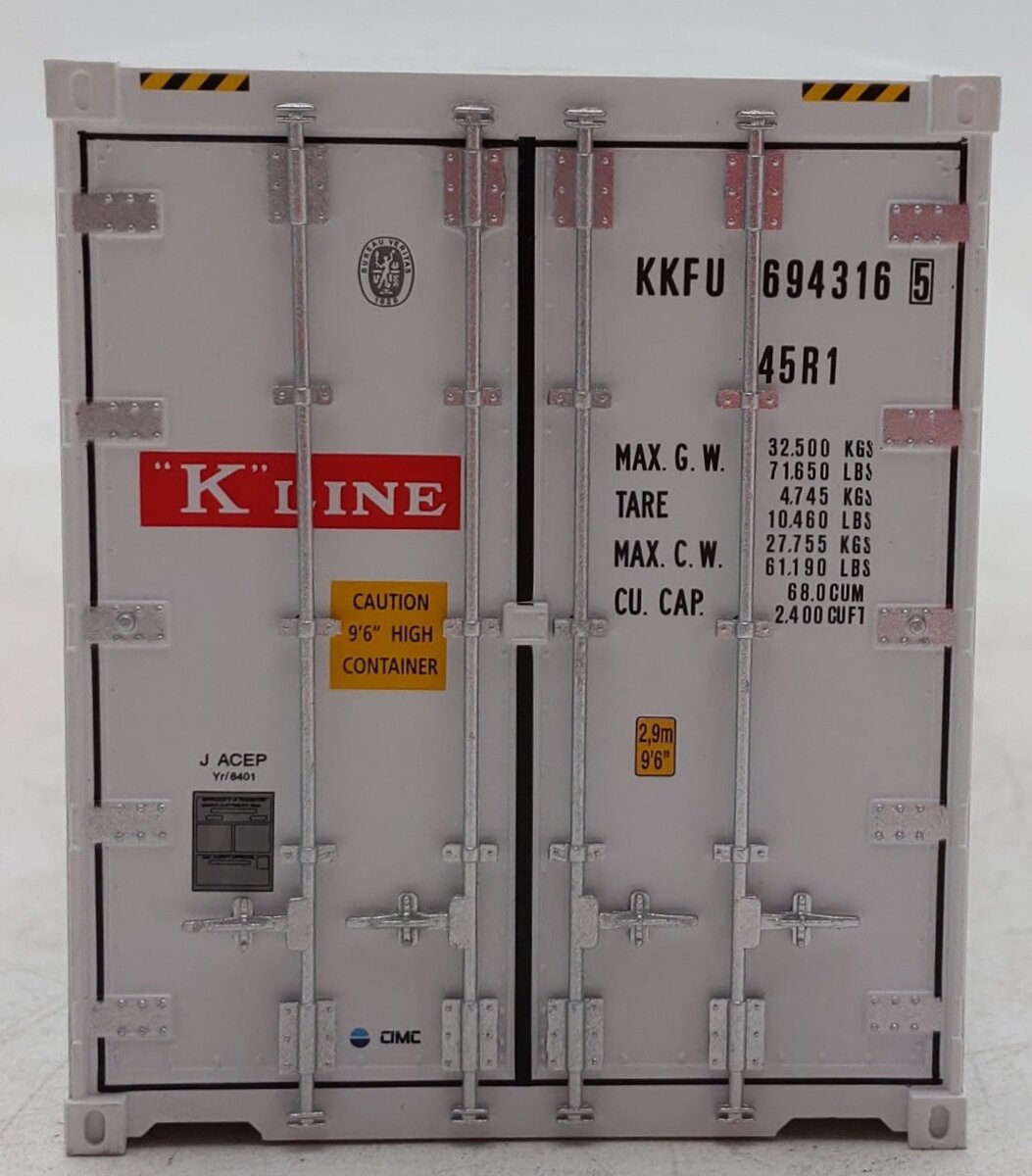 Atlas 3006354-3 K-Line 40' Reefer Container EX/Box