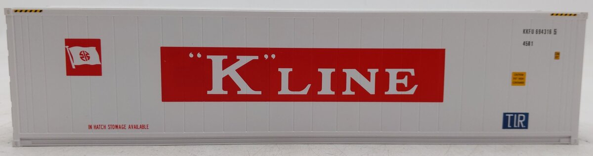 Atlas 3006354-3 K-Line 40' Reefer Container EX/Box