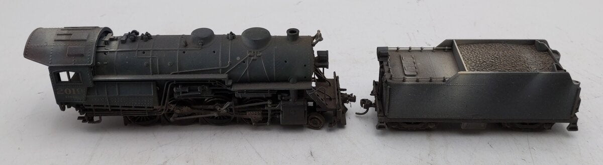 Bachmann 0650 HO Reading 2-8-0 Steam Locomotive & Tender #2019 - Custom