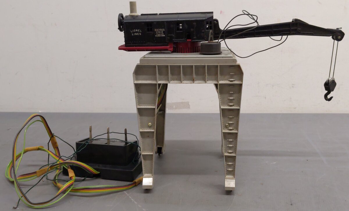 Lionel 282 Vintage O Bucyrus Erie Remote Control Gantry Crane VG/Box