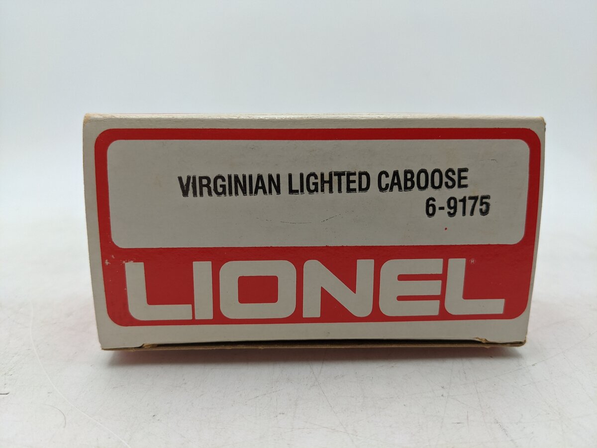 Lionel 6-9175 O Gauge Virginian Illuminated Caboose EX/Box