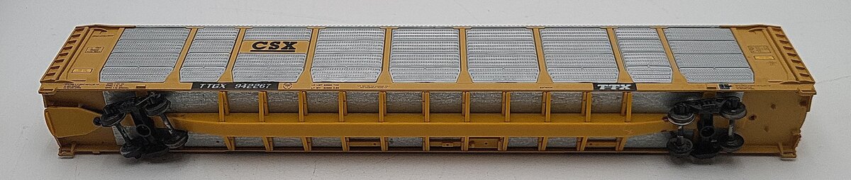 Walthers 932-4809 HO CSX 89'' Enclosed Auto Carrier #942267 EX/Box