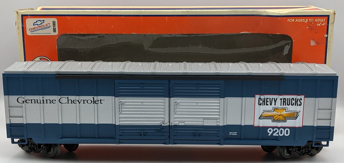 Lionel 6-17255 O Gauge Chevy Double Door Boxcar #9200 EX/Box