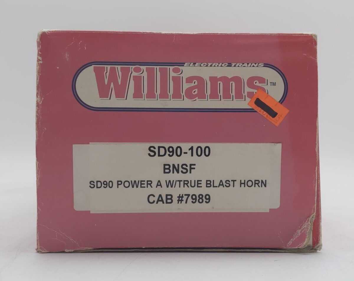 Williams SD90-100 O BNSF SD90 Power A Locomotive w/ Horn #7989 EX/Box