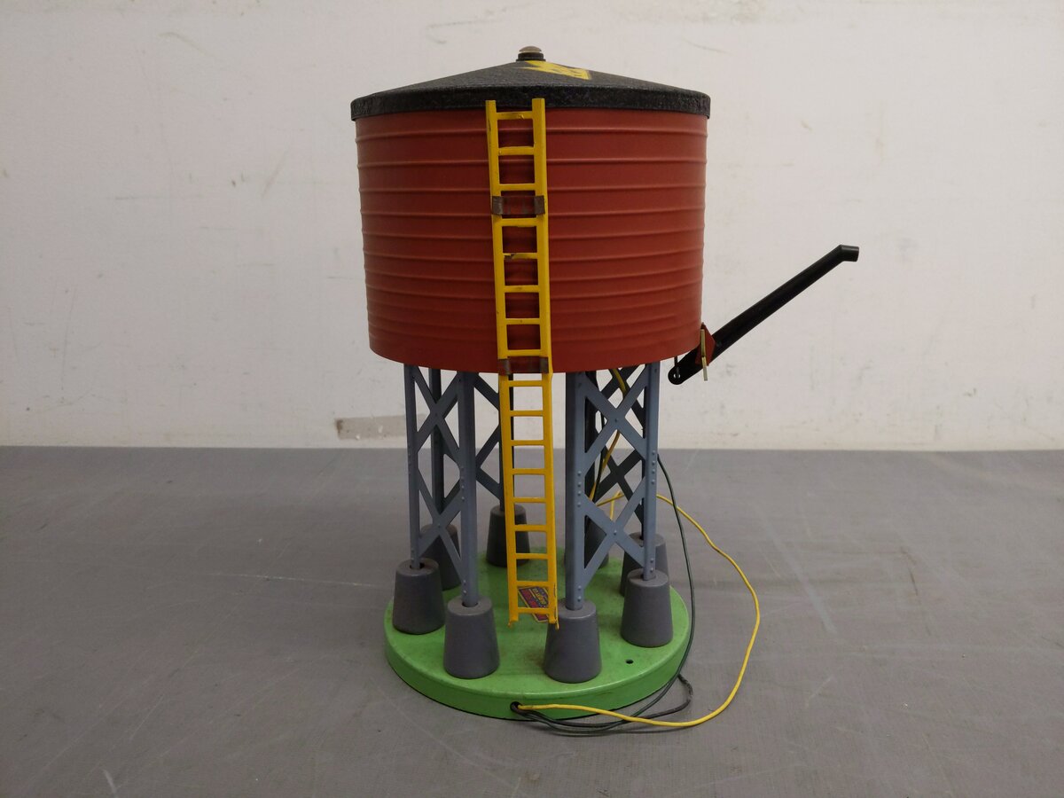 American Flyer 596 Vintage S Operating Water Tower VG/Box