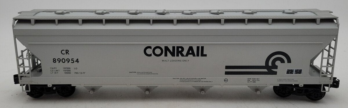 Weaver O Gauge Conrail 4 Bay ACF Covered Hopper (Car #2) #890954 LN/Box