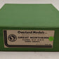 Overland HO Scale BRASS Great Northern Class 0-3 2-8-2 USRA Box Only VG/Box