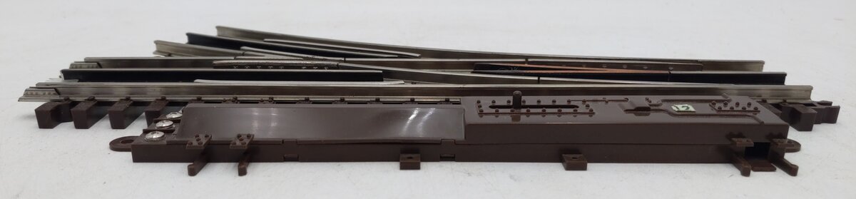 Atlas 6076 O Gauge Nickel Silver O-36 Right Hand Remote Switch Turnout EX/Box