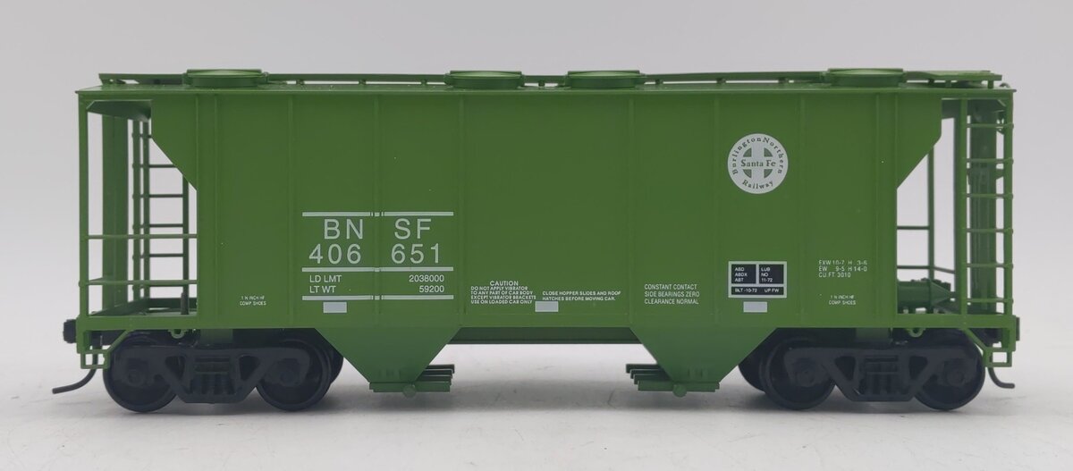 Weaver 406651 O BNSF PS-2 Covered Hopper #406651 [2-Rail] LN/Box