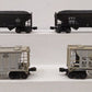 Weaver O Gauge Assorted Freight Cars: #870496, #868025, #868081, #870522 [4] VG