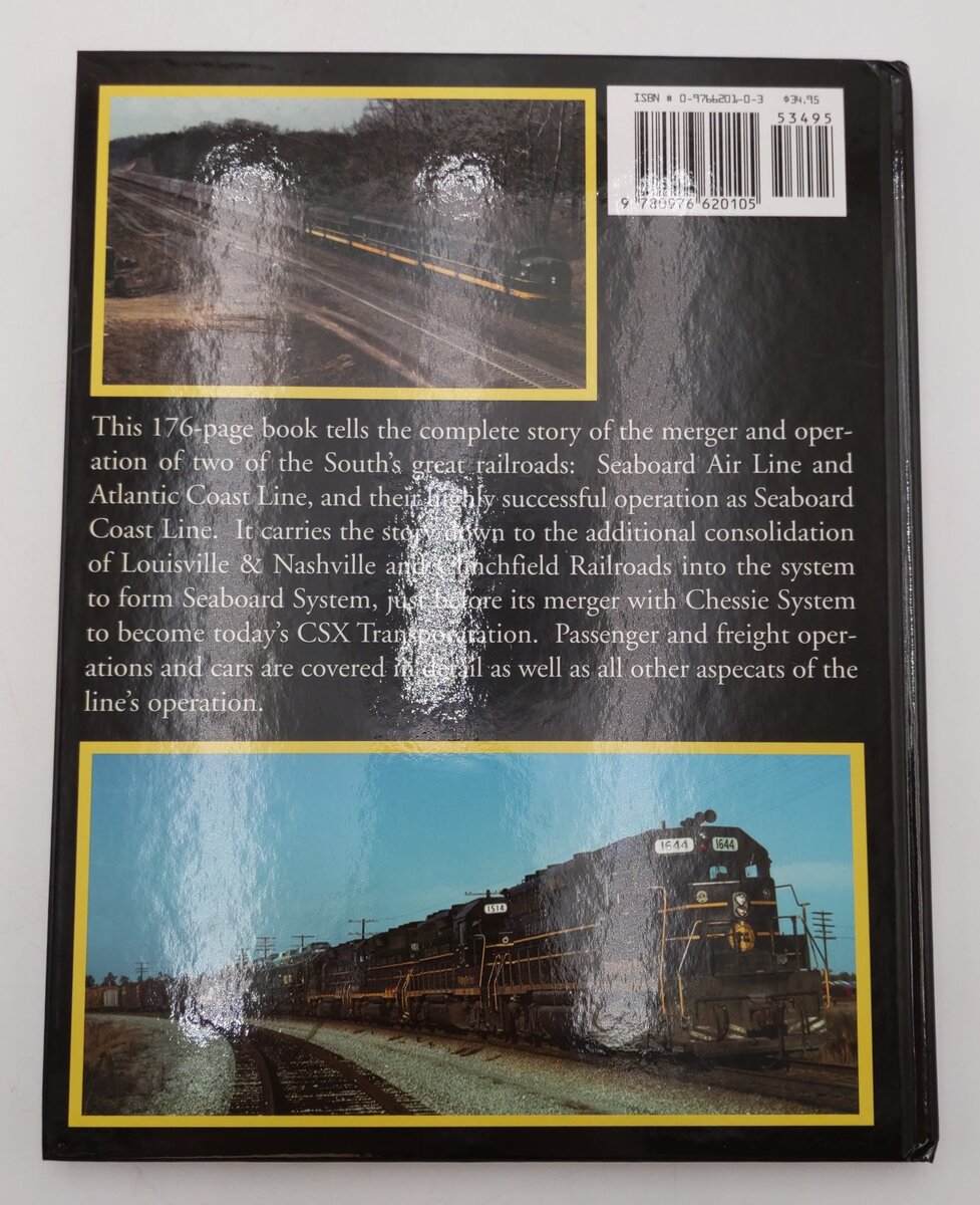 Seaboard Coast Line & Family Line Railroad 1967-86  Hardcover Book EX