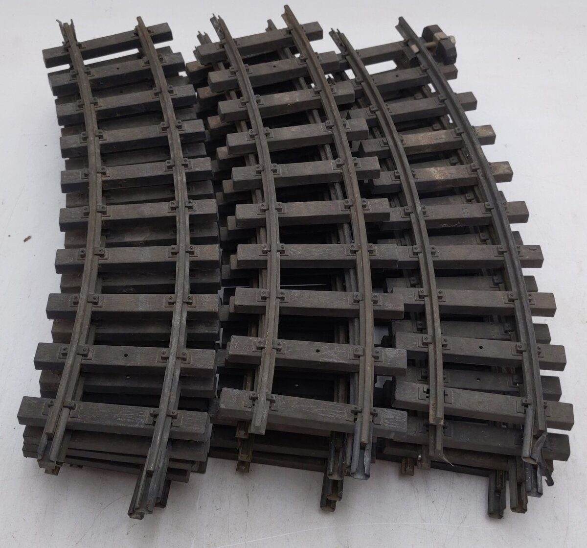 USA Trains R81500 G 5' Diameter Curved Track Section with Solid Brass Rails [14] VG
