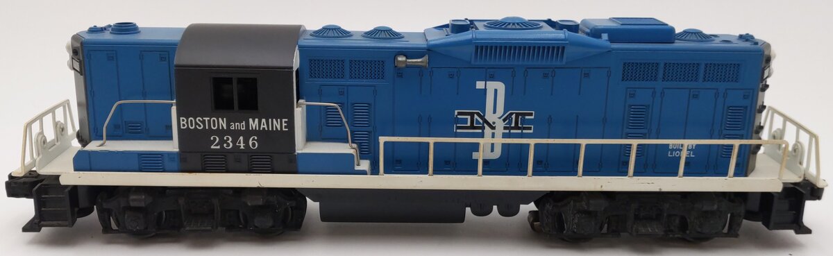 Lionel 2346 Vintage O-Gauge Boston & Maine GP-9 3-Rail Diesel Locomotive #2346 VG