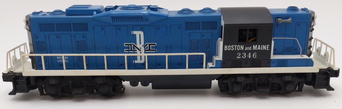 Lionel 2346 Vintage O-Gauge Boston & Maine GP-9 3-Rail Diesel Locomotive #2346 VG