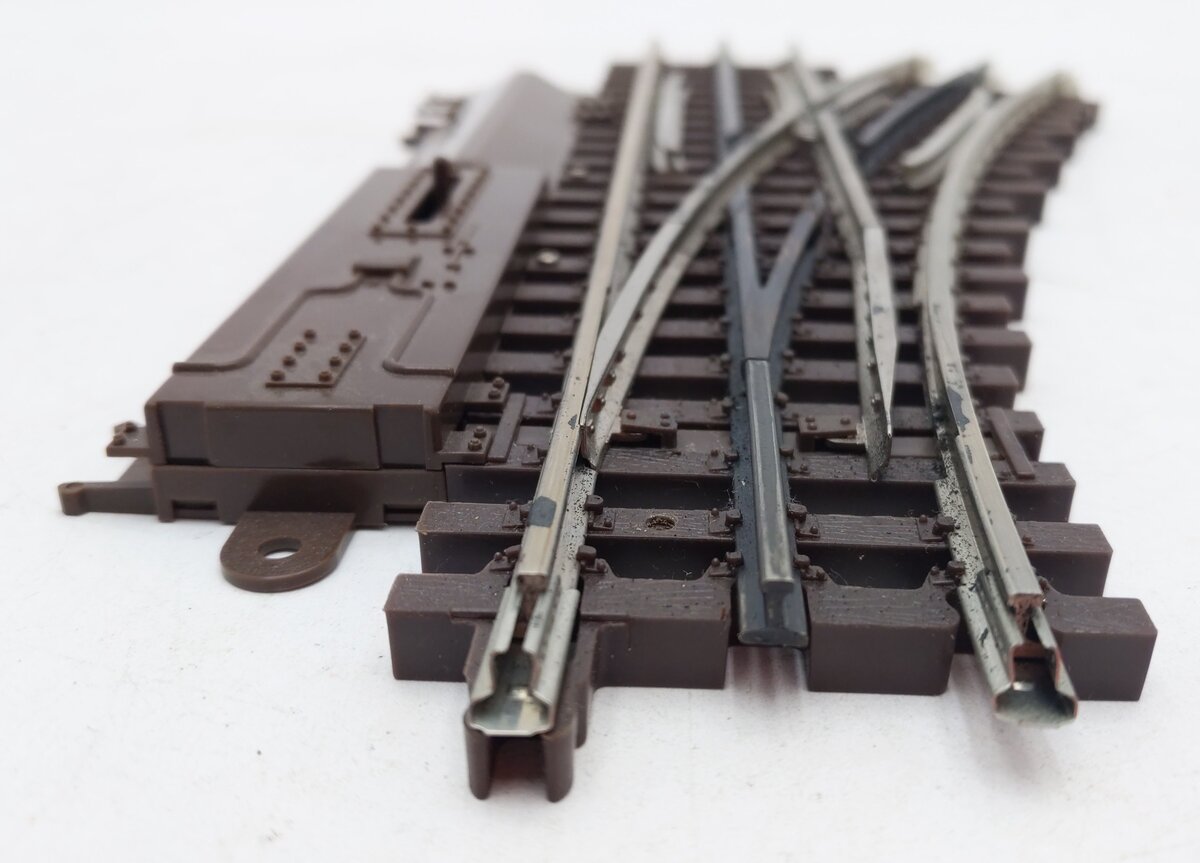 Atlas 6076 O Gauge Nickel Silver O-36 Right Hand Remote Switch Turnout EX/Box