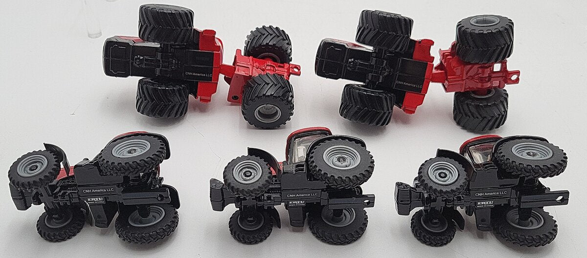 Ertl 1:64 Assorted Red Tractors [5] EX