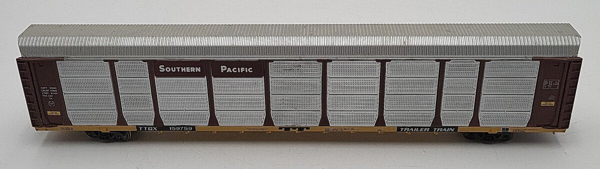 Walthers 932-4807 HO Southern Pacific Enclosed Auto Carrier #159759 Assembled VG/Box