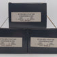 Weaver O Gauge C&O Flatcars: #912310, #912311, #912313 [3] LN/Box