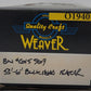 Weaver 615969 O Scale Burlington Northern 50' Bulkhead Flatcar (2 Rail) LN/Box