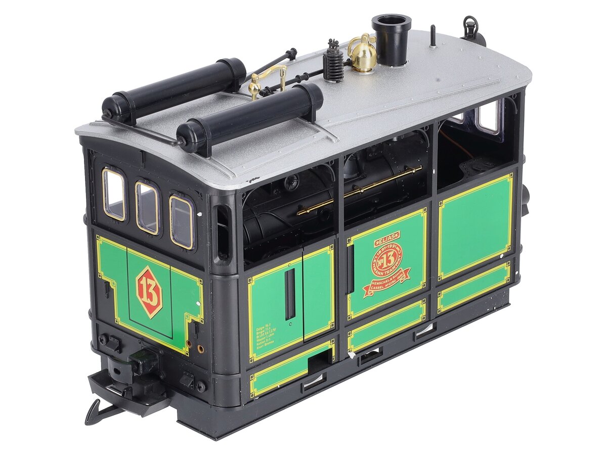 LGB 2150 G Scale Elias Henschel & Sohn Steam Tram Locomotive #13 NIB