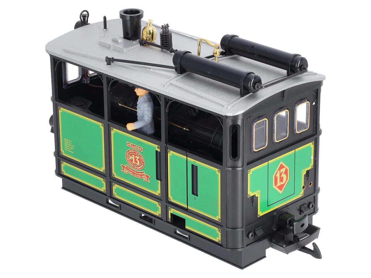 LGB 2150 G Scale Elias Henschel & Sohn Steam Tram Locomotive #13 NIB
