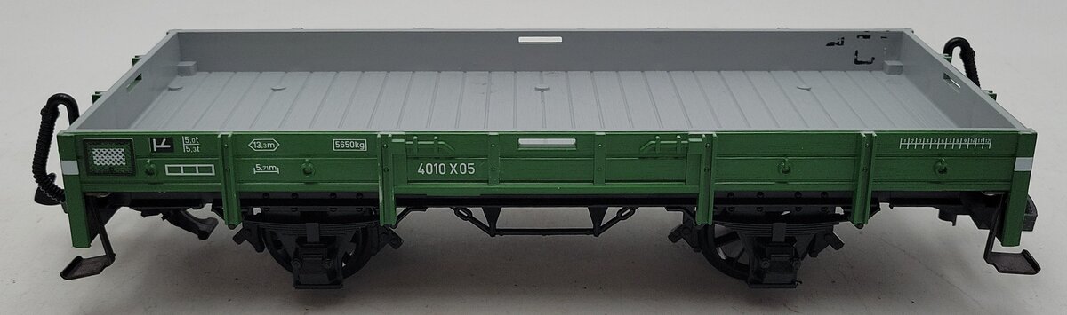 LGB 4010 G Scale Green 4-Wheel European Low Side Gondola EX/Box