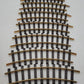 LGB 1100 G Scale Brass R 600 Curved Track Sections (7) LN/Box