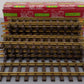 LGB 10000 G Scale 12 Inch Brass Rail Straight Track Sections [11] LN/Box