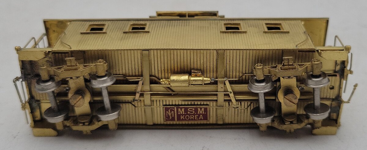 Peach Creek Shops 27/28 BRASS HOn3 East Broad Top Caboose EX/Box