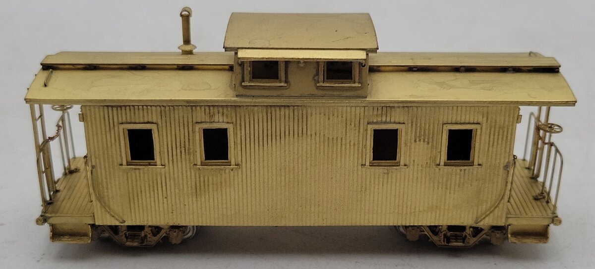 Peach Creek Shops 27/28 BRASS HOn3 East Broad Top Caboose EX/Box